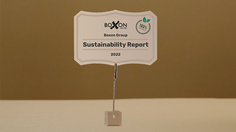 Nachhaltigkeitsbericht 2022 Boxon
